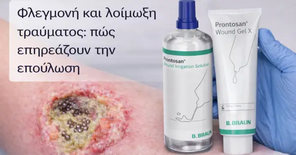 Φλεγμονή και λοίμωξη τραύματος: πώς επηρεάζουν την επούλωση