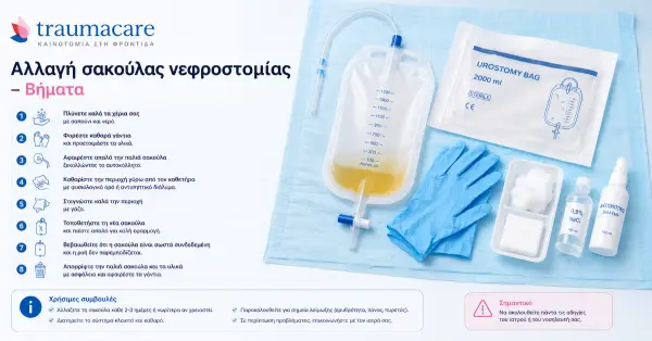 How do I change my nephrostomy bag — a step-by-step guide