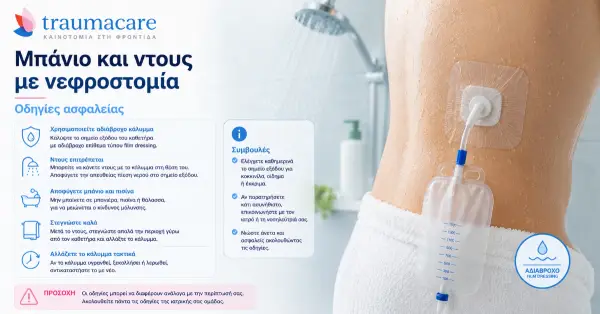 Bathing and hygiene with a nephrostomy — can I shower?
