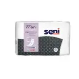 Seni Man Extra bladder control pads 7,5cm x 21,5cm x 28,5 cm (pack of 15)
