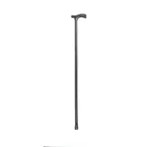 Wooden Walking Stick, Black, 88 cm | MOBIAK