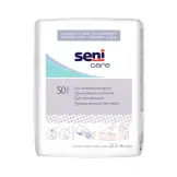 Seni Care Γάντια Καθαρισμού μη Πλαστικοποιημένα 22.5x16cm (50τμχ)