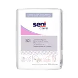 Seni Care Γάντια Καθαρισμού Πλαστικοποιημένα 22,5x16cm (50τμχ)