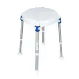 Σκαμπό Μπάνιου Στρογγυλό Ρυθμιζόμενο PRIME, 160 kg | MOBIAK