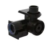 Adaptador de circuito doble LUISA (Negro) | Löwenstein