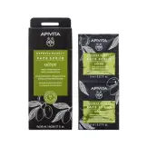 Apivita Express Beauty With Olive Κρέμα βαθιάς Απολέπισης με Ελιά 2x8mL