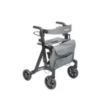 Action Black Rollator Walker by MOBIAK – Supports up to 136 kg