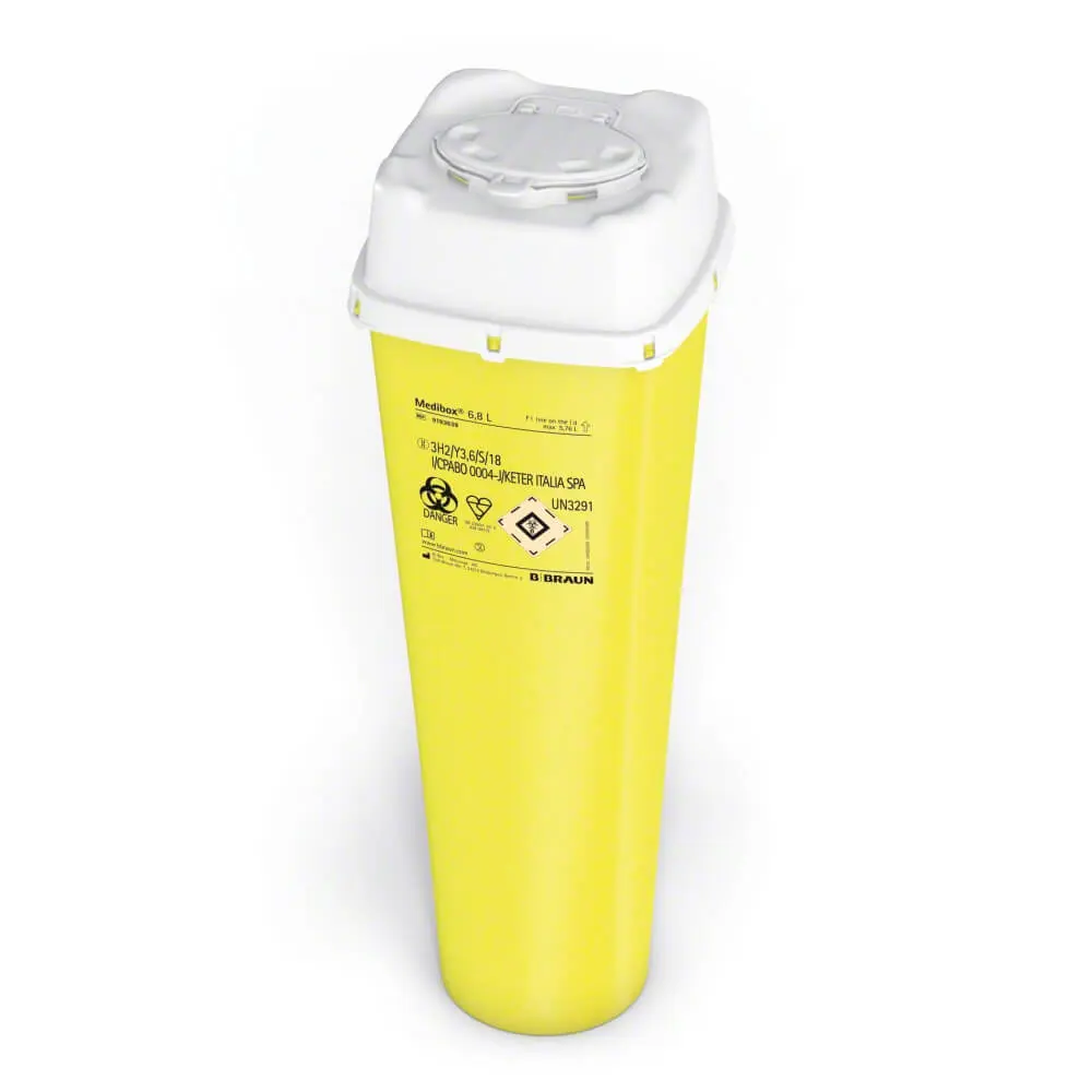 Needle Disposal Container - Sharp Objects   4,7 L