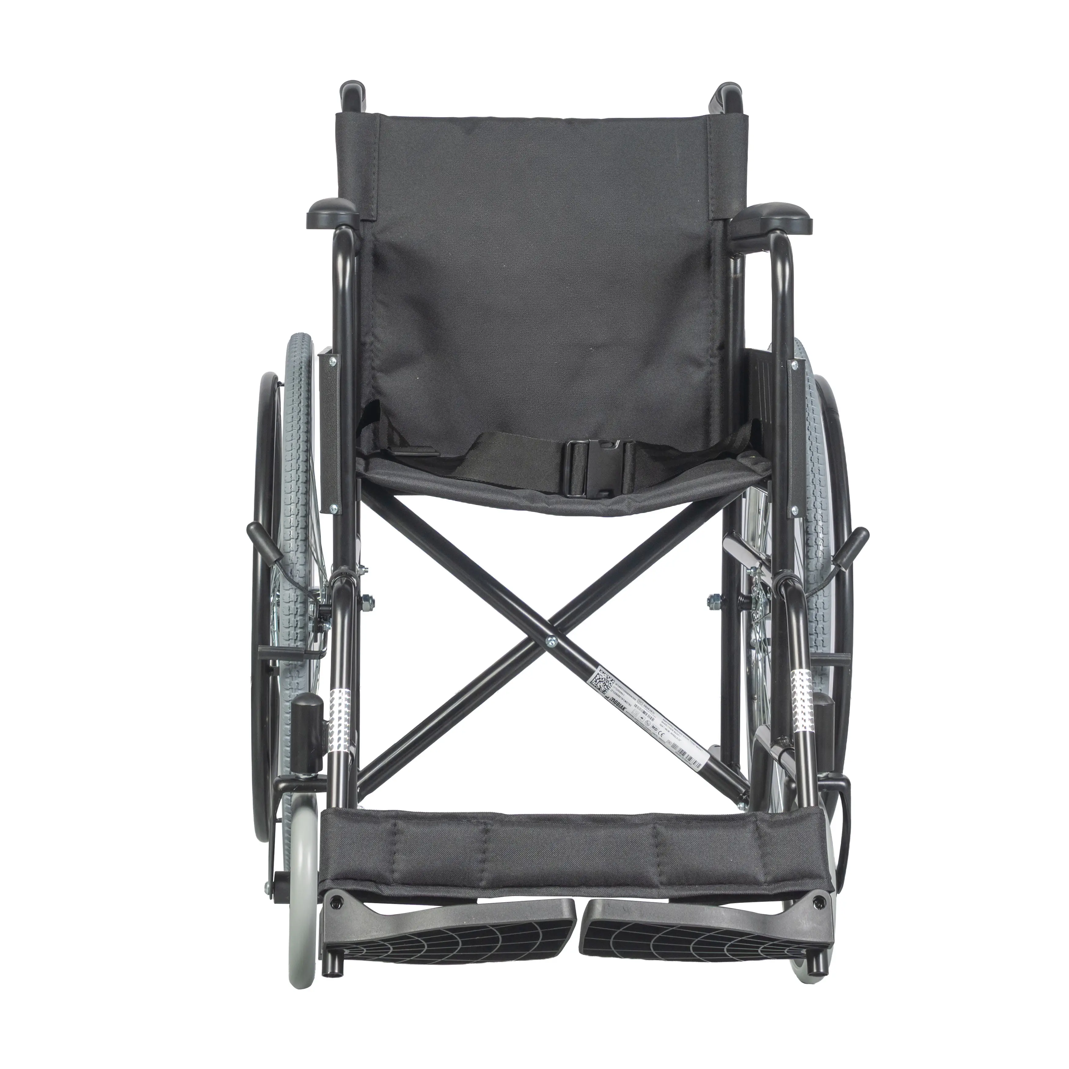 Scaun cu rotile standard BASIC I Negru | MOBIAK
