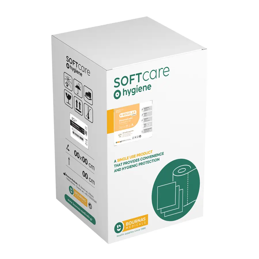Εξεταστικό Ρολό Regular Normal 1ply 39cm x 50m | Soft Care