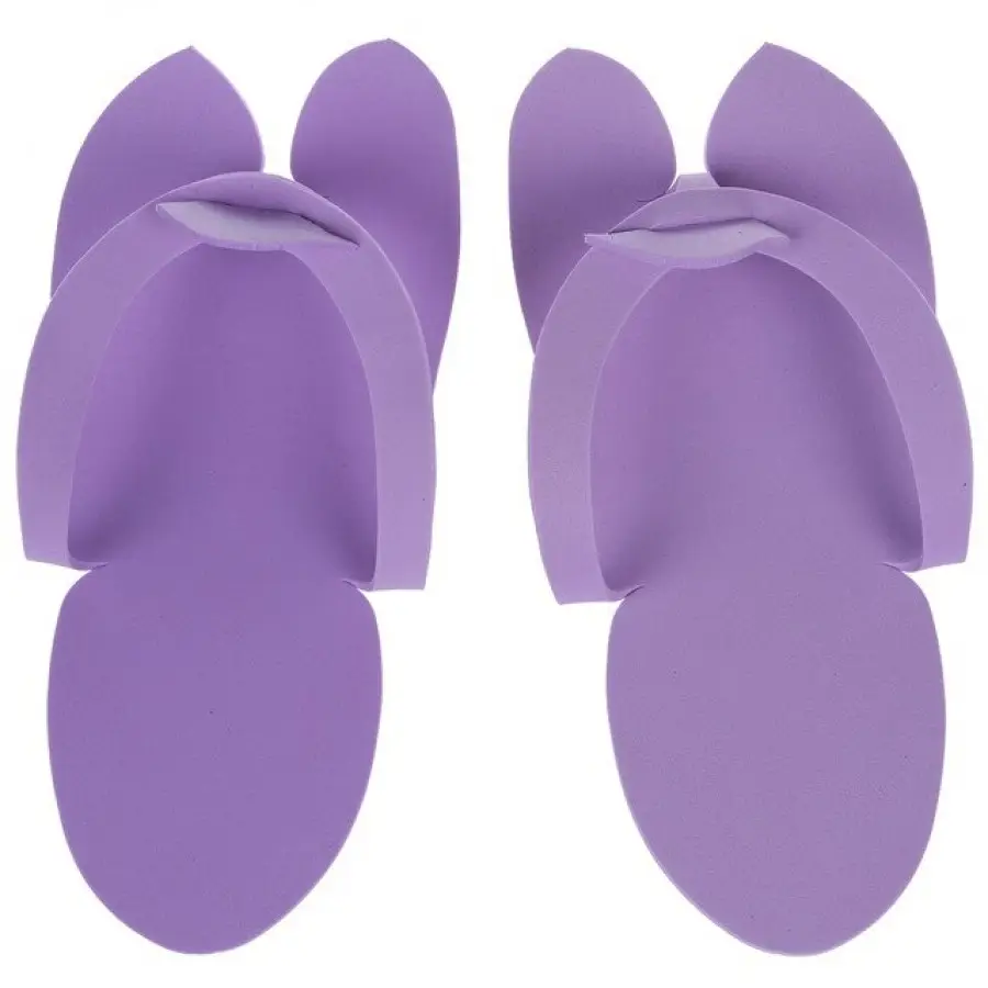 Σαγιονάρες μιας Χρήσης EVA Μωβ (ζεύγος) | Soft Care