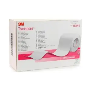 3M Surgical tape transpore - 2,5cm x 9,1m (12pcs)