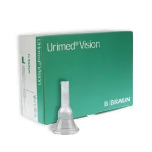 B Braun Urimed Vision Standard 7,5cm - Αυτοκόλλητος Ανδρικός Εξωτερικός Καθετήρας 25mm (30τμχ)