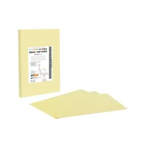 Soft Care Dental Tray paper 18 x 28 cm - Yellow (Box of 250)