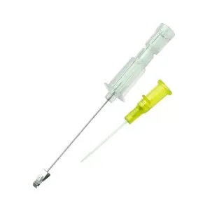 B Braun Introcan Safety Single Safety Catheter 20G 1.1x25mm Pink - White, Fep