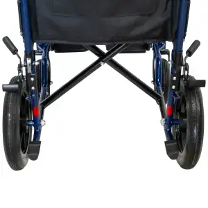 Αναπηρικό Αμαξίδιο Μεταφοράς Gemini Blue | MOBIAK | 43 cm