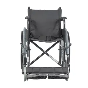 Scaun cu rotile standard BASIC I Negru | MOBIAK