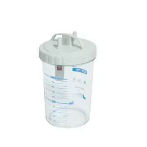 Set vaso aspirazione riutilizzabile 1 L | CA-MI
