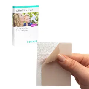 ASKINA Scar Repair 5x7,5cm (5 pieces) - Soft Silicone Sheet for Scar Management