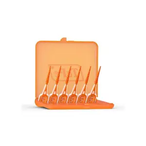 Tepe easy pick reinforced elastic toothpick XS / S orange 36pcs
