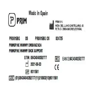 Ζώνη Μέσης Primspine Care+ Μπεζ | PRIM | Μέγεθος S