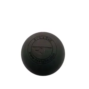 Balle de massage simple 6,4 cm Noir | REA
