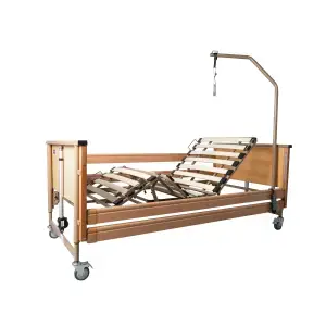 Lit médicalisé électrique VIRGO, lattes bois 180 kg | MOBIAK