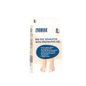 Séparateur et protège gros orteil gel (paire) | MOBIAK