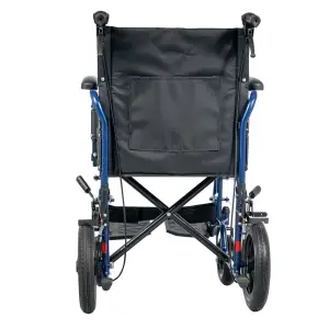 Αναπηρικό Αμαξίδιο Μεταφοράς Gemini Blue | MOBIAK | 43 cm