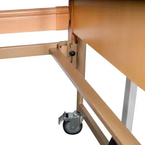 Lit médicalisé électrique VIRGO, lattes bois 180 kg | MOBIAK