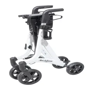Rollator Walker Action White 136 kg – MOBIAK