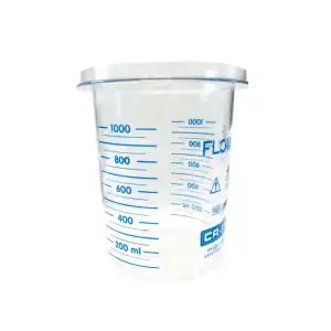 Δοχείο Αναρρόφησης FLOVAC 1000 ml Πολλαπλών Χρήσεων | CA-MI