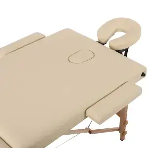 Ξύλινο Πτυσσόμενο Κρεβάτι Μασάζ 70 cm – MOBIAK | Μπλε