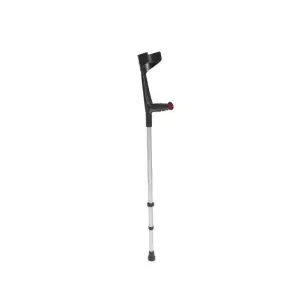 Reinforced Elbow Crutch, Fixed Handle, Blue | MOBIAK