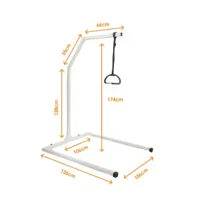 Trapez de pat de sine stătător, 136 kg | MOBIAK