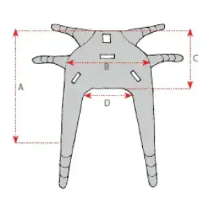 Σάκος Γερανού Τουαλέτας με Προσκέφαλο 250 kg – Moretti