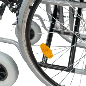Αναπηρικό Αμαξίδιο Απλού Τύπου Gemini – MOBIAK | 43 cm