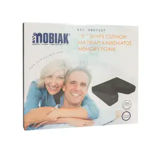 Memory Foam V Seat Cushion with Coccyx Cut-Out