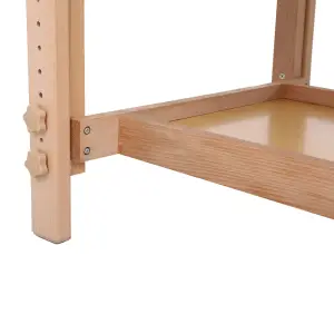 Σταθερό Ξύλινο Κρεβάτι Μασάζ 70 cm – MOBIAK | Μπεζ