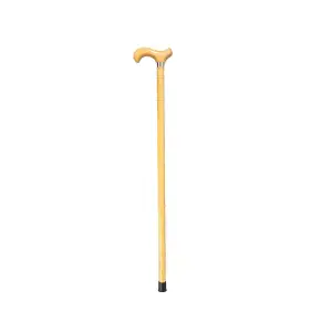 Дървен бастун бамбук, бамбукова дръжка, 93 cm | MOBIAK