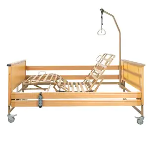 Elektr. Pflegebett VIRGO II, Metalllatten, 180 kg | MOBIAK