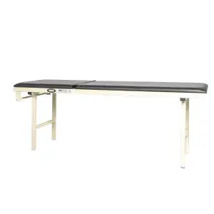 Εξεταστικό Κρεβάτι Ενισχυμένο 190×60 cm | MOBIAK | Μαύρο