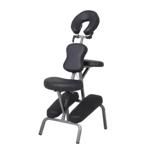 Silla de masaje plegable | MOBIAK | Negro