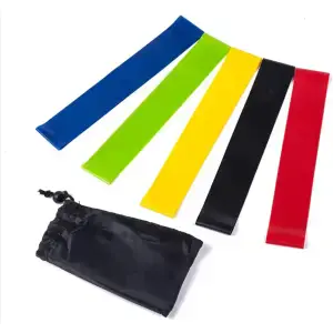 Λάστιχα Γυμναστικής Mini Loop Band Set 5 τεμ. 60x5 cm | REA