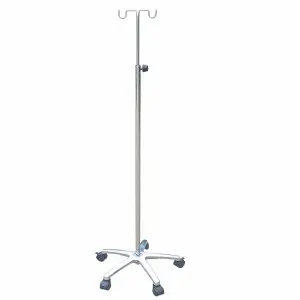 Drip Stand, 2 Hooks, Aluminium Base – MOBIAK