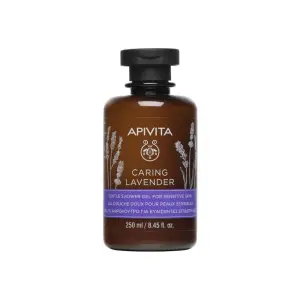 Apivita Gentle Shower Gel for Sensitive Skin with Lavender 250ml