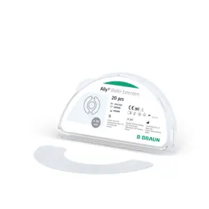 BBRAUN Elastic Wafer Extenders – Ostomy Barrier Strips for Extra Adhesion (20 pcs)