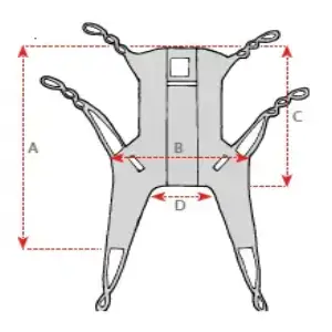 Σάκος Γερανού Full Body Slipstex 250 kg – Moretti