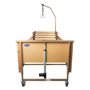 Lit médicalisé électrique VIRGO, lattes bois 180 kg | MOBIAK