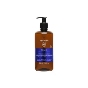 Apivita Men's Tonic Shampoo Ecopack 500ml with Hippophae TC & Rosemary
